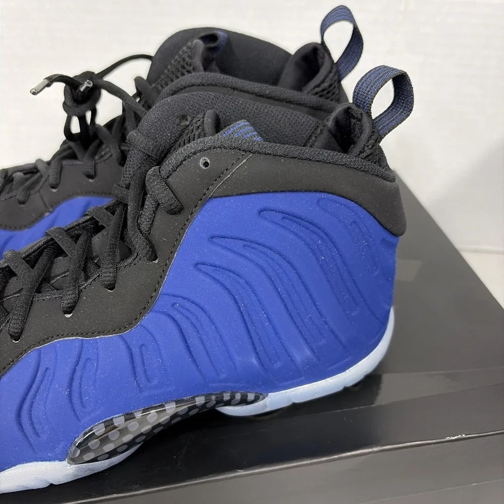 100% authentic NIKE Little POSITE ONE (GS) 7Y Royal blue black BRAND NEW